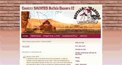 Desktop Screenshot of countrysaintesbuffalodancers17.com